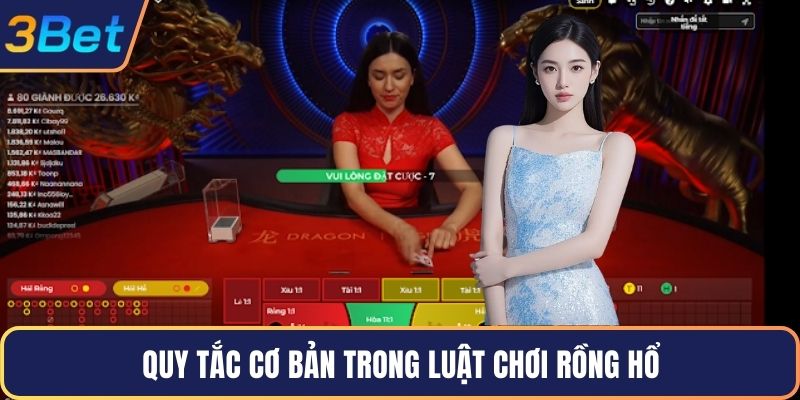 Quy tắc cơ bản trong luật chơi rồng hổ